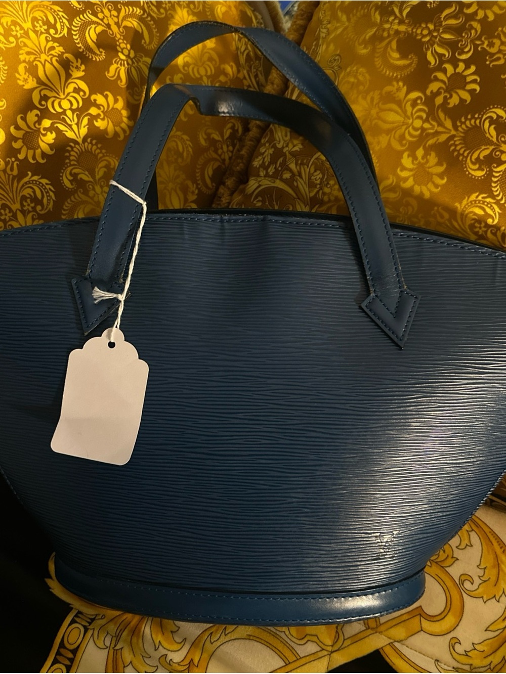 Louis Vuitton Saint Jacques in Toledo Blue/ Teal Handbag - Women Bags
